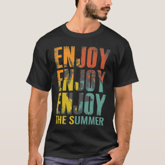 Genießen Sie den Sommerurlaub mit dem humorvollen  T-Shirt