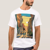 Genießen Sie den Sonnenuntergang mit diesem Hemd T-Shirt (Vorderseite)