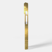 Genießen Sie den Strand bei Sunset iPhone Case (Rückseite / Links)