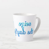 Genießen Sie den Tag! Milchtasse (Rechte Ecke)