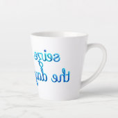 Genießen Sie den Tag! Milchtasse (Rechts)