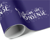 Genießen Sie den Unsinn Geschenkpapier (Rolleneckpunkt)