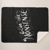 Genießen Sie den Unsinn Sherpadecke (Vorderseite (Horizontal))