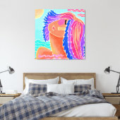 Genießen Sie die Abstrakte digitale Malerei des So Leinwanddruck (Insitu (Schlafzimmer))