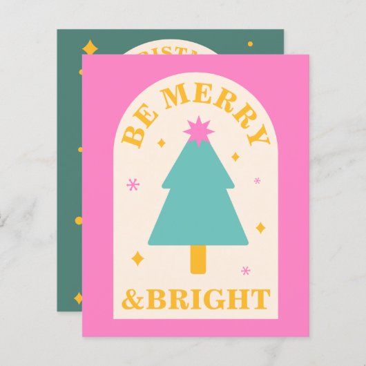 Genießen Sie die angenehm hellen Farben der Weihna (Vorne/Hinten)