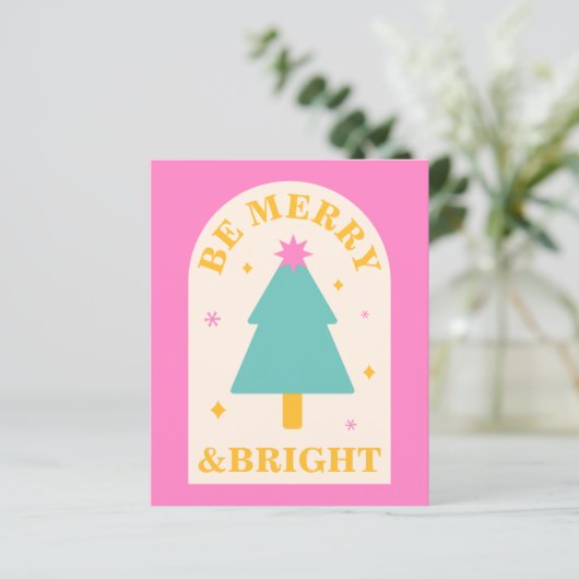 Genießen Sie die angenehm hellen Farben der Weihna (Stehend Vorderseite)