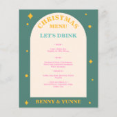 Genießen Sie die angenehm hellen Farben der Weihna (Rückseite)