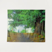 Genießen Sie die atemberaubende Landschaft. Wandteppich (Vorderseite (Horizontal))