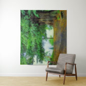 Genießen Sie die atemberaubende Landschaft. Wandteppich (Beispiel)