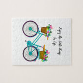 Genießen Sie die einfachen Dinge im Leben Puzzle (Horizontal)