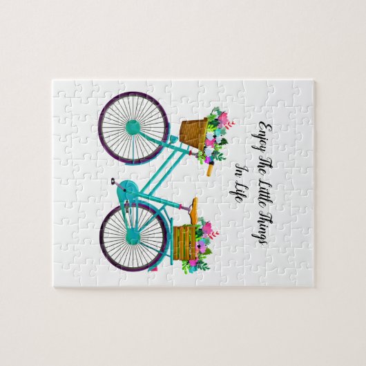 Genießen Sie die einfachen Dinge im Leben Puzzle (Horizontal)