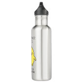 Genießen Sie die Erinnerung des Wassers von einer  Edelstahlflasche (Rechts)