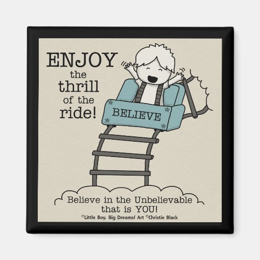 Genießen Sie die Fahrt Magnet (Vorne)