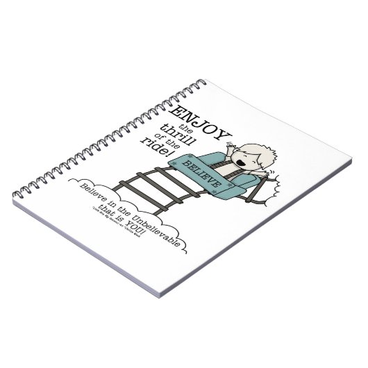 Genießen Sie die Fahrt Notizblock (Linke Seite)