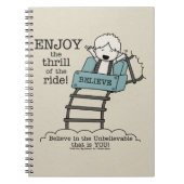 Genießen Sie die Fahrt Notizblock (Vorderseite)