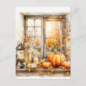 Genießen Sie die Farben des Herbstes | glücklicher Postkarte (Vorderseite)