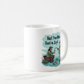 Genießen Sie die Freude am Fischen Kaffeetasse (VorderseiteRechts)