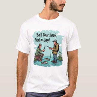 Genießen Sie die Freude am Fischen T-Shirt