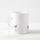 Genießen Sie die Jahreszeit Kaffeetasse (Vorderseite Links)