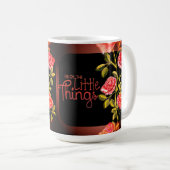 Genießen Sie die kleine Tasse des Kaffees (VorderseiteRechts)