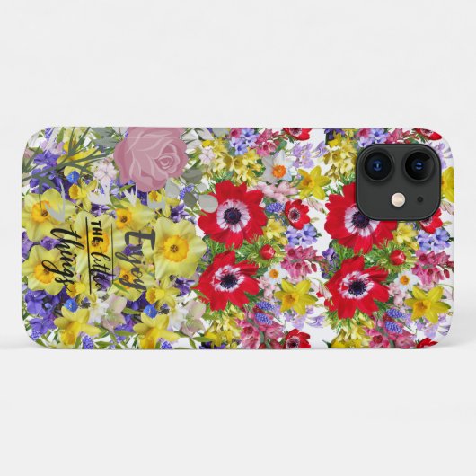Genießen Sie die kleinen Blume Springs Case-Mate iPhone Hülle (Rückseite (Horizontal))