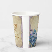 "Genießen Sie die Kleinen" Blumenpapierkästen Pappbecher (Links)