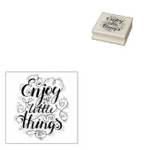 Genießen Sie die kleinen Dinge 1 Gummistempel (Stempel)
