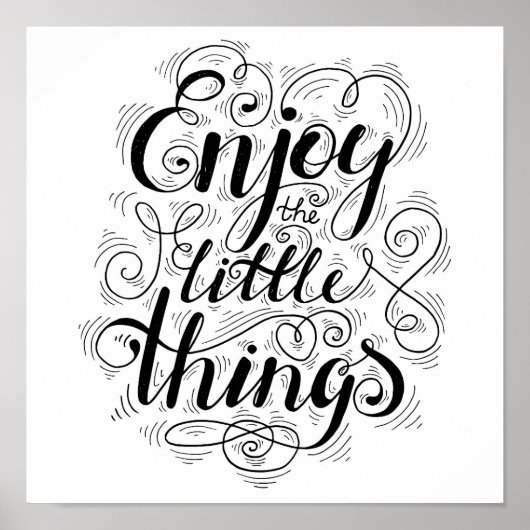 Genießen Sie die kleinen Dinge 1 Poster (Vorne)