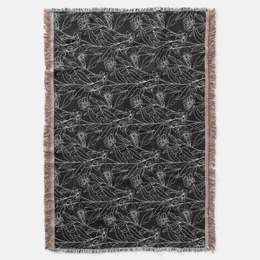 Genießen Sie die Kleinen Dinge Blume Decke (Vorderseite Vertikal)