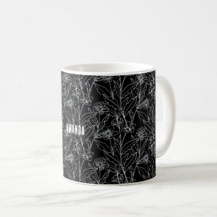 Genießen Sie die Kleinen Dinge Blume Kaffeetasse