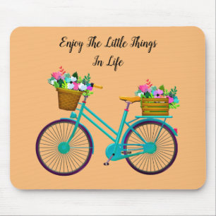Genießen Sie die kleinen Dinge im Leben Mousepad