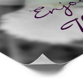 Genießen Sie die kleinen Dinge im Leben Poster (Ecke)