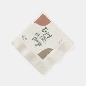 Genießen Sie die kleinen Dinge Inspiration Serviette (Ecke)