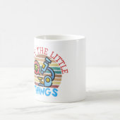 GENIESSEN SIE DIE KLEINEN DINGE - KAFFEE-TASSE KAFFEETASSE (Mittel)