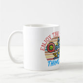 GENIESSEN SIE DIE KLEINEN DINGE - KAFFEE-TASSE KAFFEETASSE (Links)