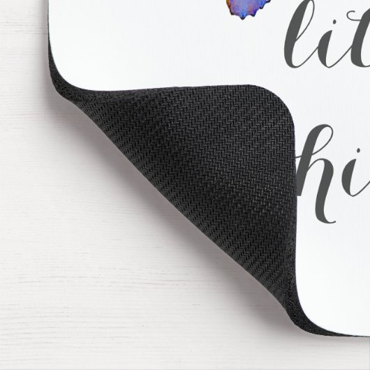 Genießen Sie die Kleinen Dinge Mousepad (Ecke)
