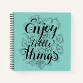 Genießen Sie die kleinen Dinge Notizblock (Vorderseite)