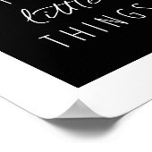 Genießen Sie die Kleinen Dinge Poster (Ecke)