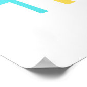 Genießen Sie die kleinen Dinge Poster (Ecke)