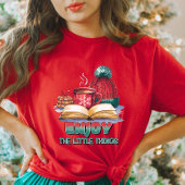 Genießen Sie die kleinen Dinge Weihnachten T - Shi T-Shirt