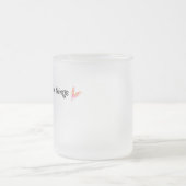 Genießen Sie die kleinen Dinge Zitat Mattglastasse (Mittel)