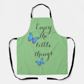 Genießen Sie die kleinen Schmetterlinge Schürze (Vorderseite)