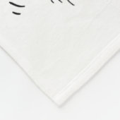 Genießen Sie die Kleinigkeiten 1 Fleecedecke (Ecke)