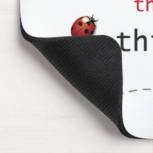 Genießen Sie die Kleinigkeiten 2 Mousepad (Ecke)