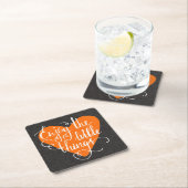 Genießen Sie die Kleinigkeiten Rechteckiger Pappuntersetzer (Vor Ort)