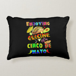 Genießen Sie die Küche im Cinco de Mayo Dekokissen