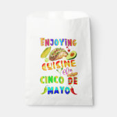Genießen Sie die Küche im Cinco de Mayo Geschenktütchen (Vorderseite)