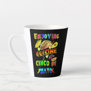 Genießen Sie die Küche im Cinco de Mayo Milchtasse