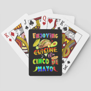 Genießen Sie die Küche im Cinco de Mayo Spielkarten