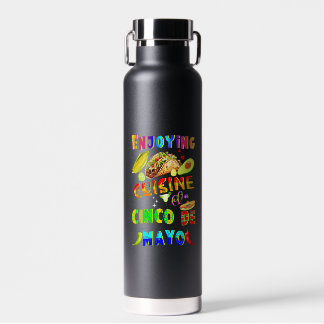 Genießen Sie die Küche im Cinco de Mayo Trinkflasche